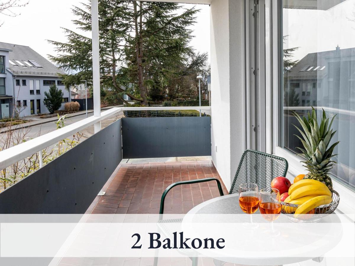 Grosse Moderne Ferienwohnung In Bester Bodenseelage L 1 Minute Zum Bodensee L 2 Zimmer L Vollausgestattete Kueche L Sonnenbalkon L Wlan L Willkommen Im Apartment Guettingen Radolfzell am Bodensee Exterior photo